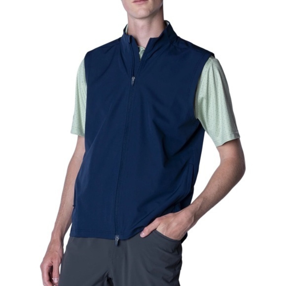 LEVELWEAR Firstlite Vest Farm Neck Navy